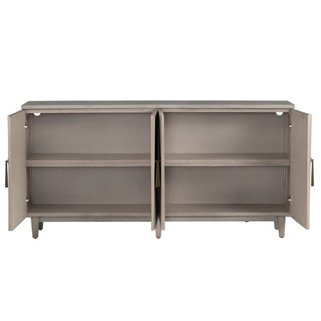 Butler Tan Four-Door Sideboard by Crestview at Eve Furniture
