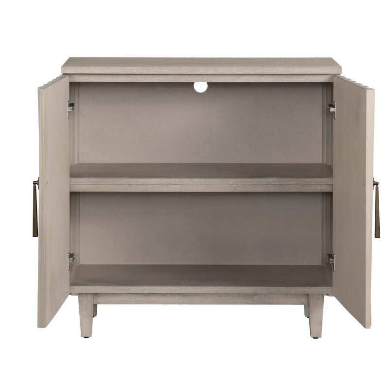 Butler Tan Two-Door Cabinet by Crestview at Eve Furniture
