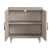 Butler Tan Two-Door Cabinet by Crestview at Eve Furniture