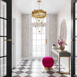 Butterfly Gold Chandelier by TOV Furniture at Eve Furniture