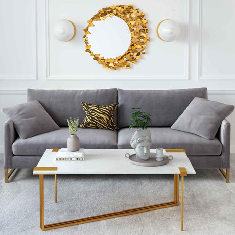 Butterfly Gold Mirror by TOV Furniture at Eve Furniture