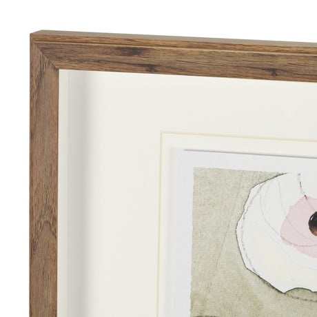 Butterfly Ranunculus I by Mercana Studio Hand-Embellished Framed Artwork Matted under Glass by Mercana at Eve Furniture