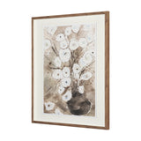 Butterfly Ranunculus II by Mercana Studio Hand-Embellished Framed Artwork Matted under Glass by Mercana at Eve Furniture