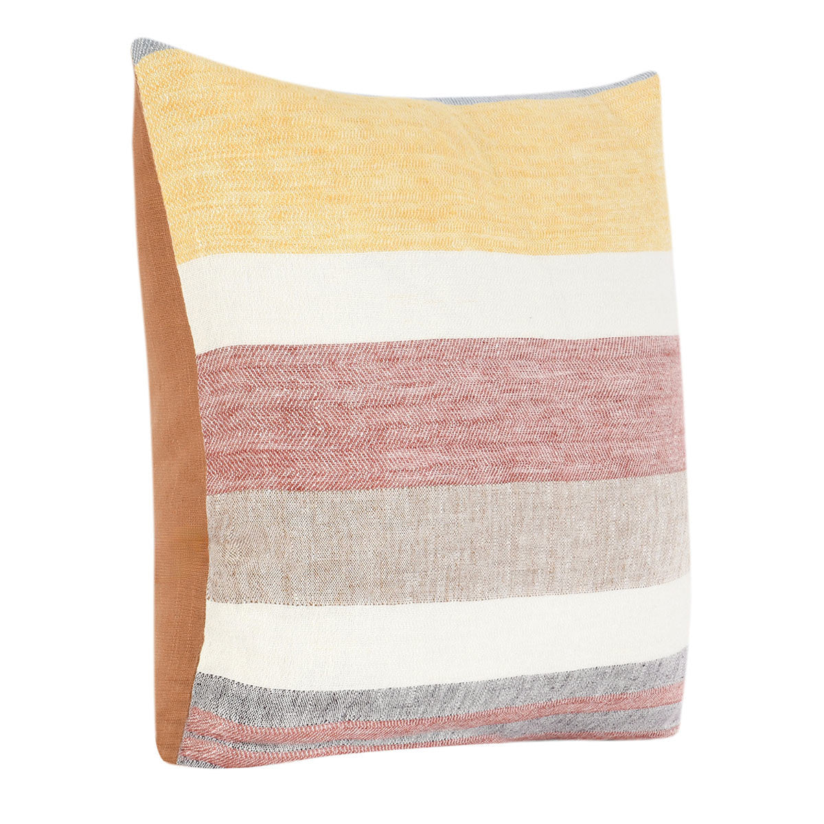 BW Crawford Yellow Multi 22x22 Throw Pillow (Set of 2) by Classic Home at Eve Furniture