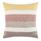 BW Crawford Yellow Multi 22x22 Throw Pillow (Set of 2) by Classic Home at Eve Furniture