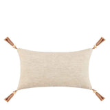 BW Sherry Solid Natural/Hazel 14x26 Throw Pillow (Set of 2) by Classic Home at Eve Furniture