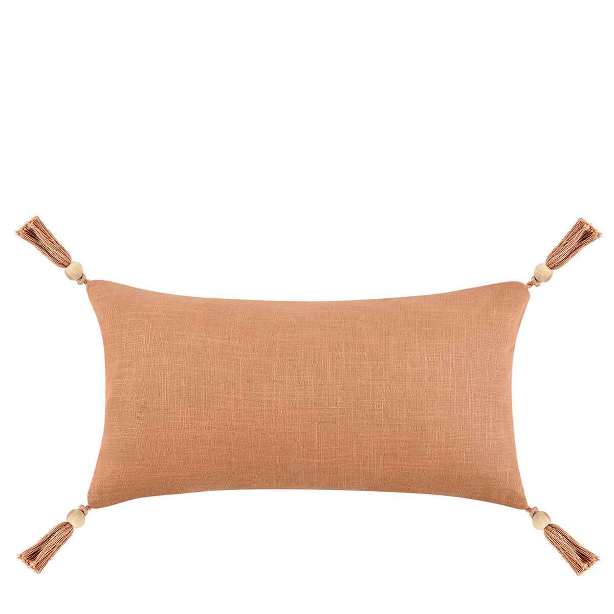BW Sherry Solid Natural/Hazel 14x26 Throw Pillow (Set of 2) by Classic Home at Eve Furniture