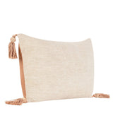 BW Sherry Solid Natural/Hazel 14x26 Throw Pillow (Set of 2) by Classic Home at Eve Furniture