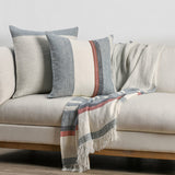 BW Taylor Blue Multi 22x22 Throw Pillow (Set of 2) by Classic Home at Eve Furniture