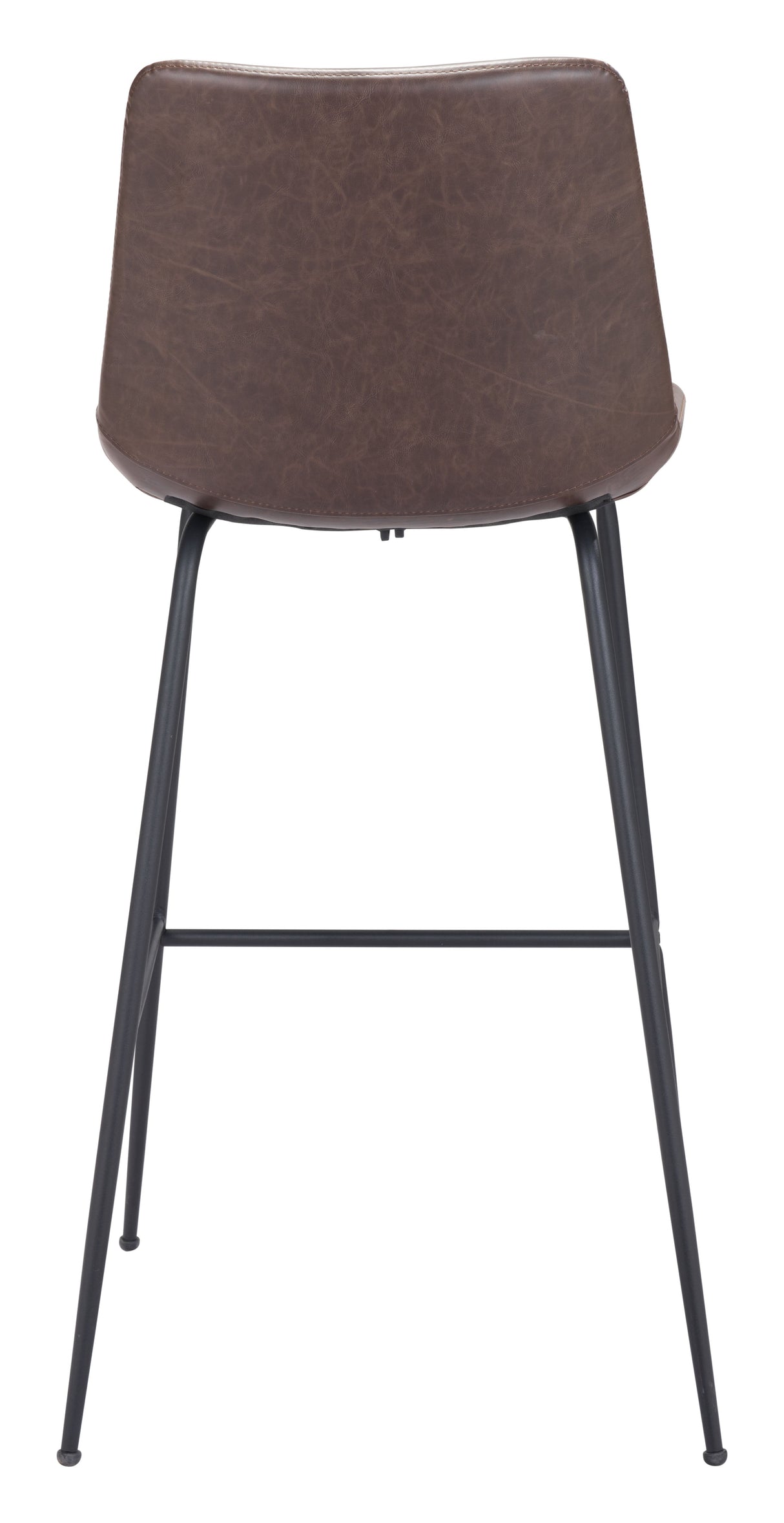 Byron Brown Barstool by Zuomod at Eve Furniture