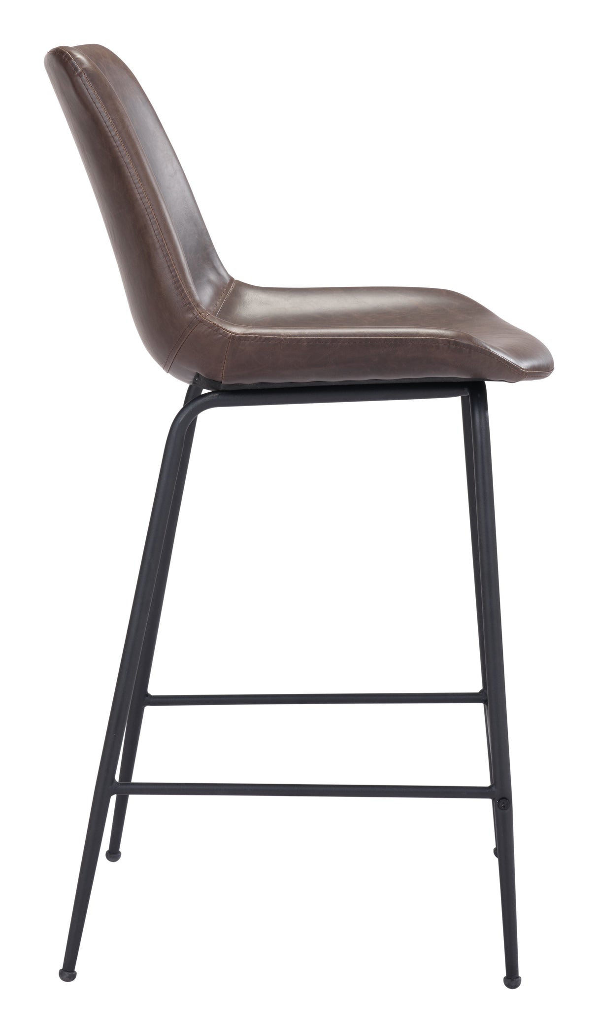 Byron Brown Counter Stool by Zuomod at Eve Furniture