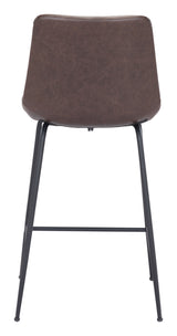 Byron Brown Counter Stool by Zuomod at Eve Furniture