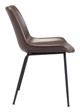 Byron Brown Dining Chair (Set of 2) by Zuomod at Eve Furniture
