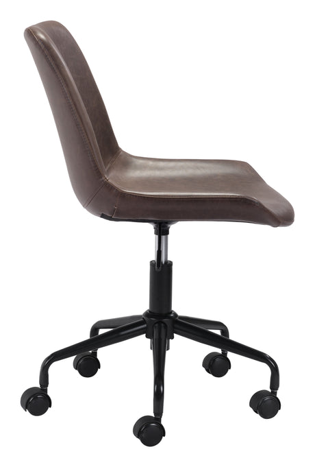 Byron Brown Office Chair by Zuomod at Eve Furniture
