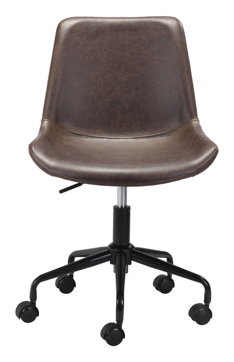 Byron Brown Office Chair by Zuomod at Eve Furniture