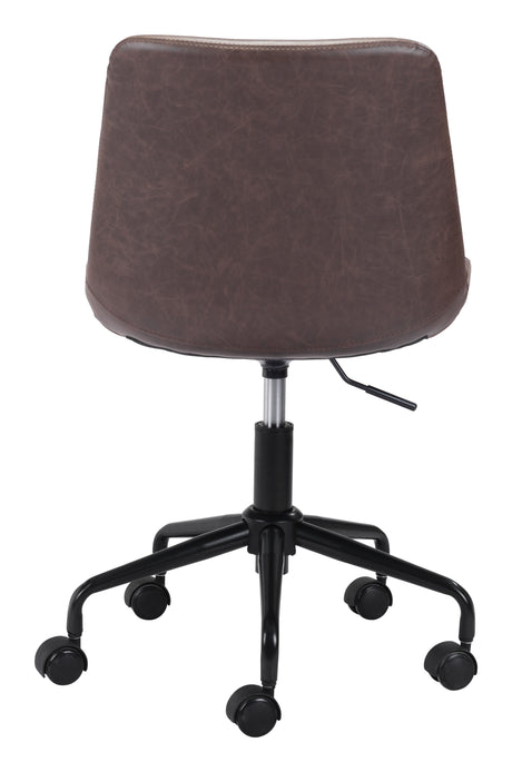 Byron Brown Office Chair by Zuomod at Eve Furniture