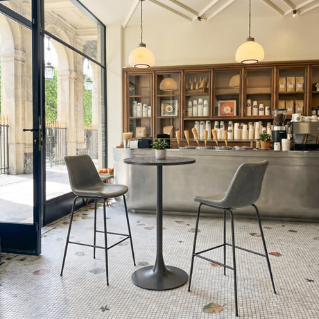 Byron Gray Barstool by Zuomod at Eve Furniture