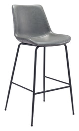 Byron Gray Barstool by Zuomod at Eve Furniture