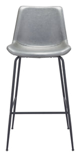 Byron Gray Barstool by Zuomod at Eve Furniture