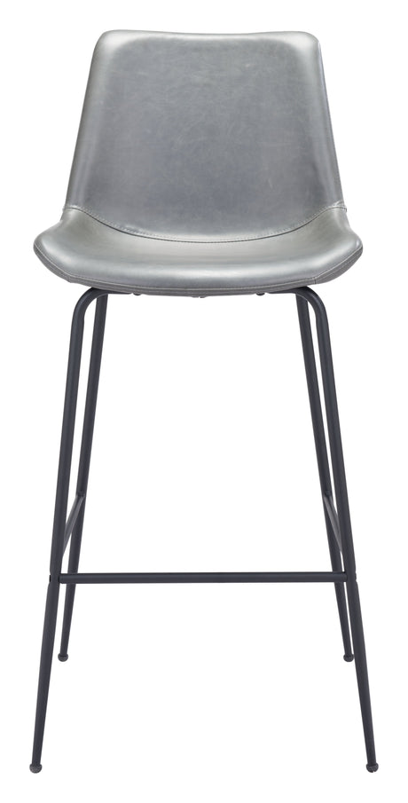 Byron Gray Barstool by Zuomod at Eve Furniture