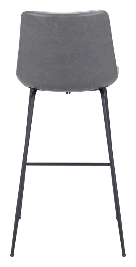 Byron Gray Barstool by Zuomod at Eve Furniture