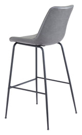 Byron Gray Barstool by Zuomod at Eve Furniture