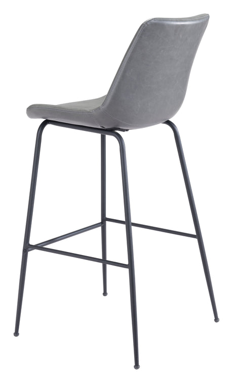 Byron Gray Barstool by Zuomod at Eve Furniture