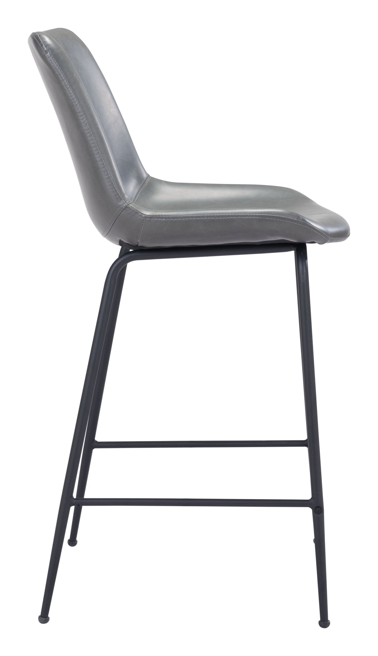 Byron Gray Counter Stool by Zuomod at Eve Furniture
