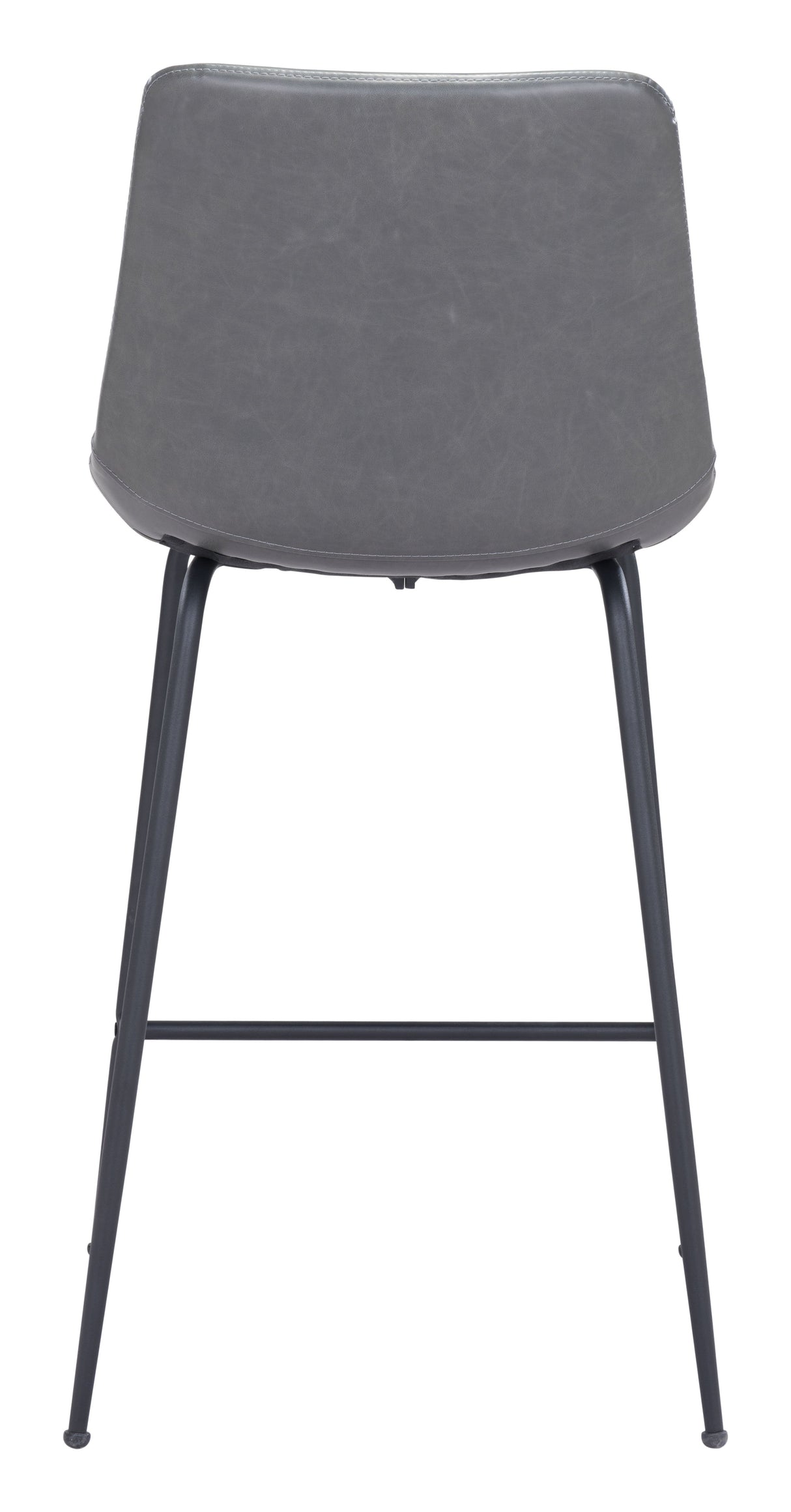 Byron Gray Counter Stool by Zuomod at Eve Furniture