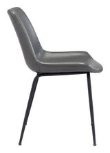 Byron Gray Dining Chair (Set of 2) by Zuomod at Eve Furniture