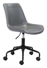 Byron Gray Office Chair by Zuomod at Eve Furniture