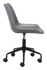 Byron Gray Office Chair by Zuomod at Eve Furniture
