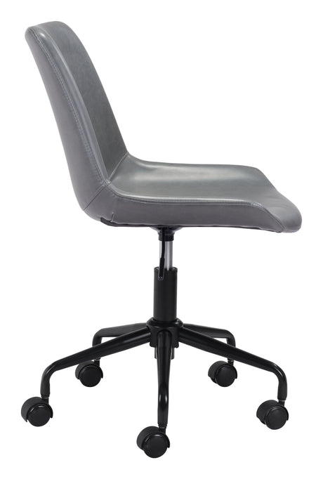 Byron Gray Office Chair by Zuomod at Eve Furniture