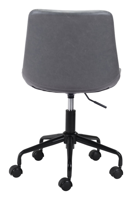 Byron Gray Office Chair by Zuomod at Eve Furniture