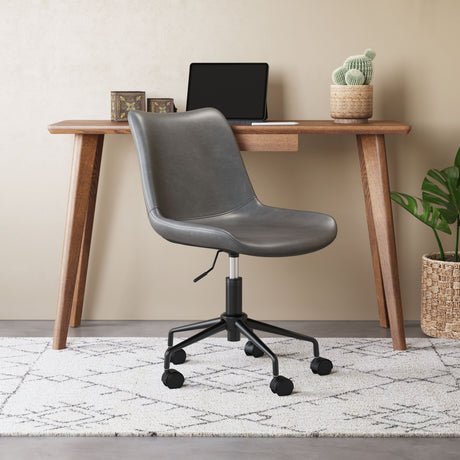 Byron Gray Office Chair by Zuomod at Eve Furniture
