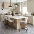 Byron White Counter Stool by Zuomod at Eve Furniture