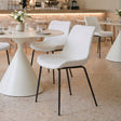 Byron White Dining Chair (Set of 2) by Zuomod at Eve Furniture
