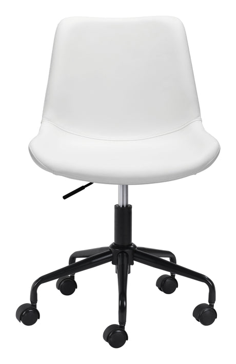 Byron White Office Chair by Zuomod at Eve Furniture