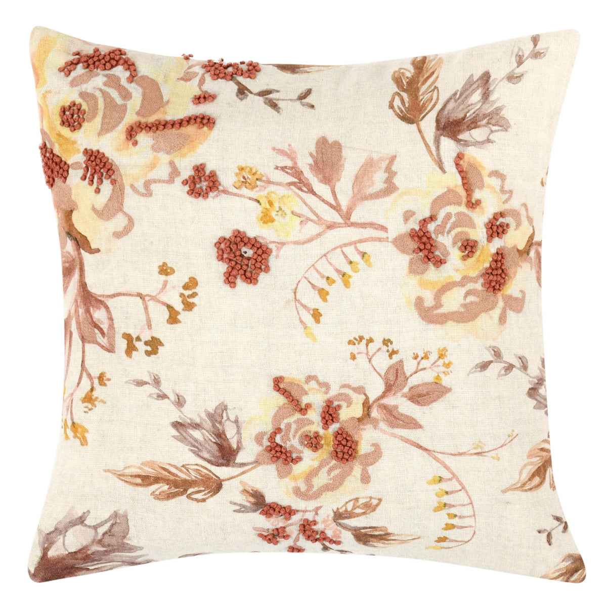 CA Amra Natural Clay Multi 20x20 Throw Pillow (Set of 2) by Classic Home at Eve Furniture