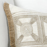 CA Baia Natural Multiple Sizes Throw Pillow by Classic Home at Eve Furniture