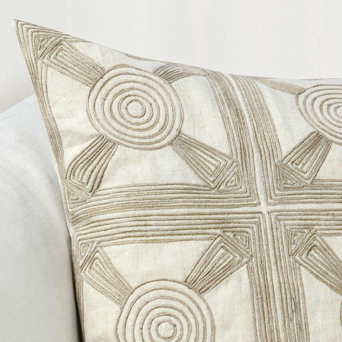 CA Baia Natural Multiple Sizes Throw Pillow by Classic Home at Eve Furniture