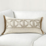CA Baia Natural Multiple Sizes Throw Pillow (Set of 2) by Classic Home at Eve Furniture