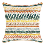 CA Cetara Blue Multi 22x22 Throw Pillow by Classic Home at Eve Furniture