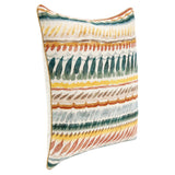 CA Cetara Blue Multi 22x22 Throw Pillow by Classic Home at Eve Furniture