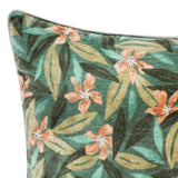 CA Lamia Green Multi 22x22 Throw Pillow (Set of 2) by Classic Home at Eve Furniture