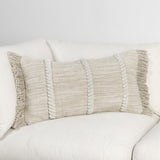 CA Lucera Natural Multiple Sizes Throw Pillow (Set of 2) by Classic Home at Eve Furniture