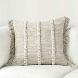 CA Lucera Natural Multiple Sizes Throw Pillow (Set of 2) by Classic Home at Eve Furniture