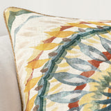 CA Mesta Blue Multi 20x20 Throw Pillow by Classic Home at Eve Furniture