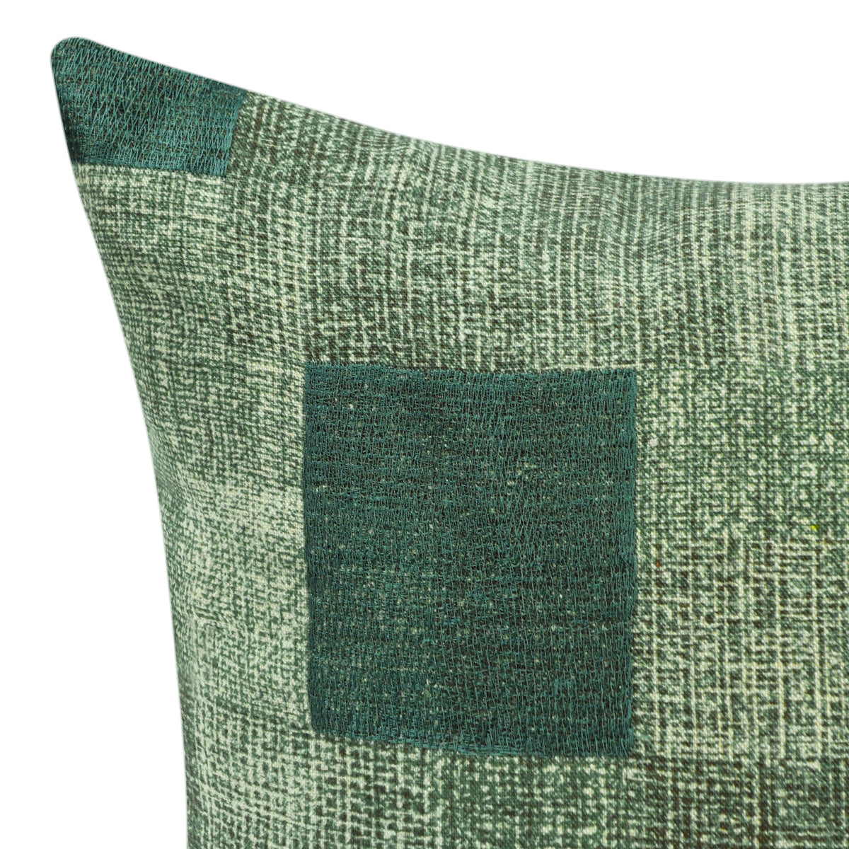 CA Praia Viridian Green 22x22 Throw Pillow (Set of 2) by Classic Home at Eve Furniture