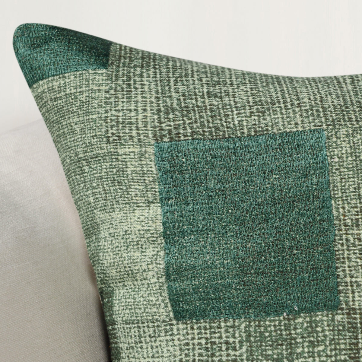 CA Praia Viridian Green 22x22 Throw Pillow (Set of 2) by Classic Home at Eve Furniture